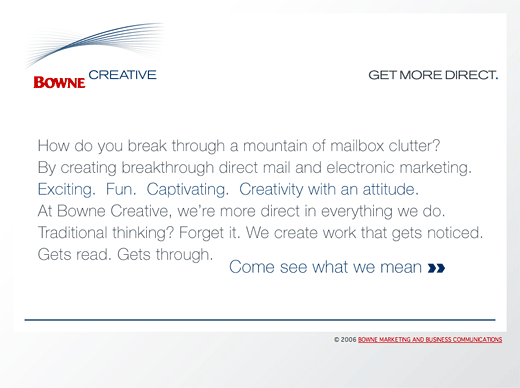 Bowne Creative Portfolio