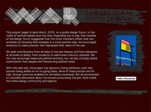 Iraq War Poster Exhibition